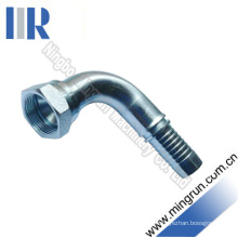 90 Elbow Metric Female Swaged Hose Fitting (20791)